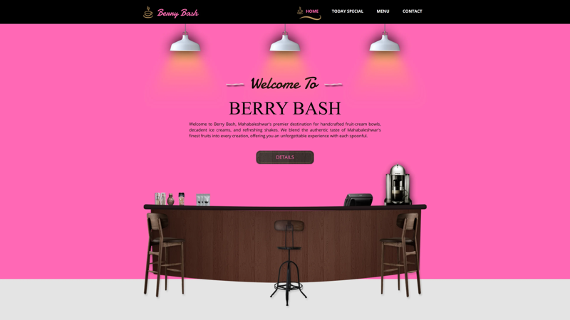 Berrybash - Fruit-based Dessert Franchise