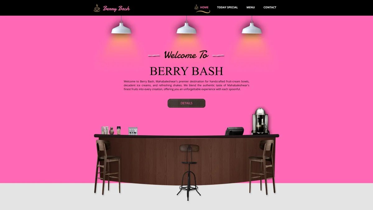 Berrybash - Fruit-based Dessert Franchise